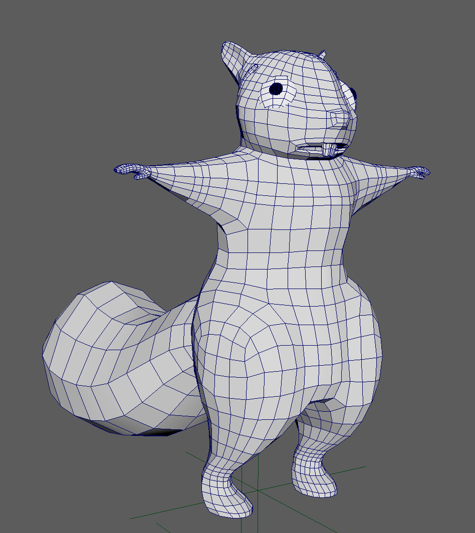 squirrel front 45
