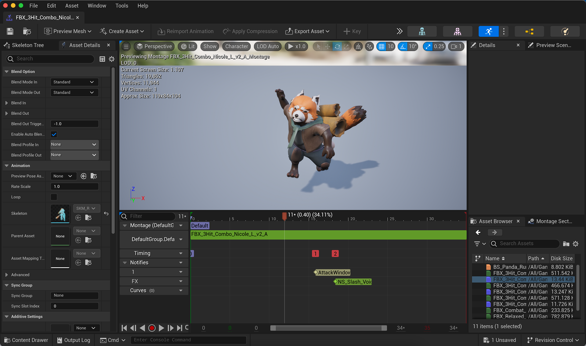 Animation Montages