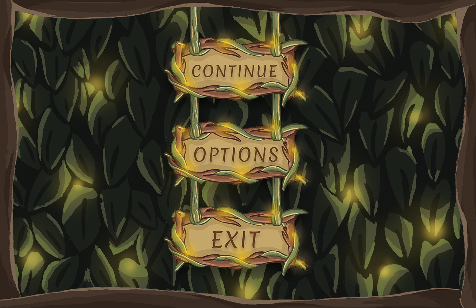 Pig & Chikin's pause screen menu
