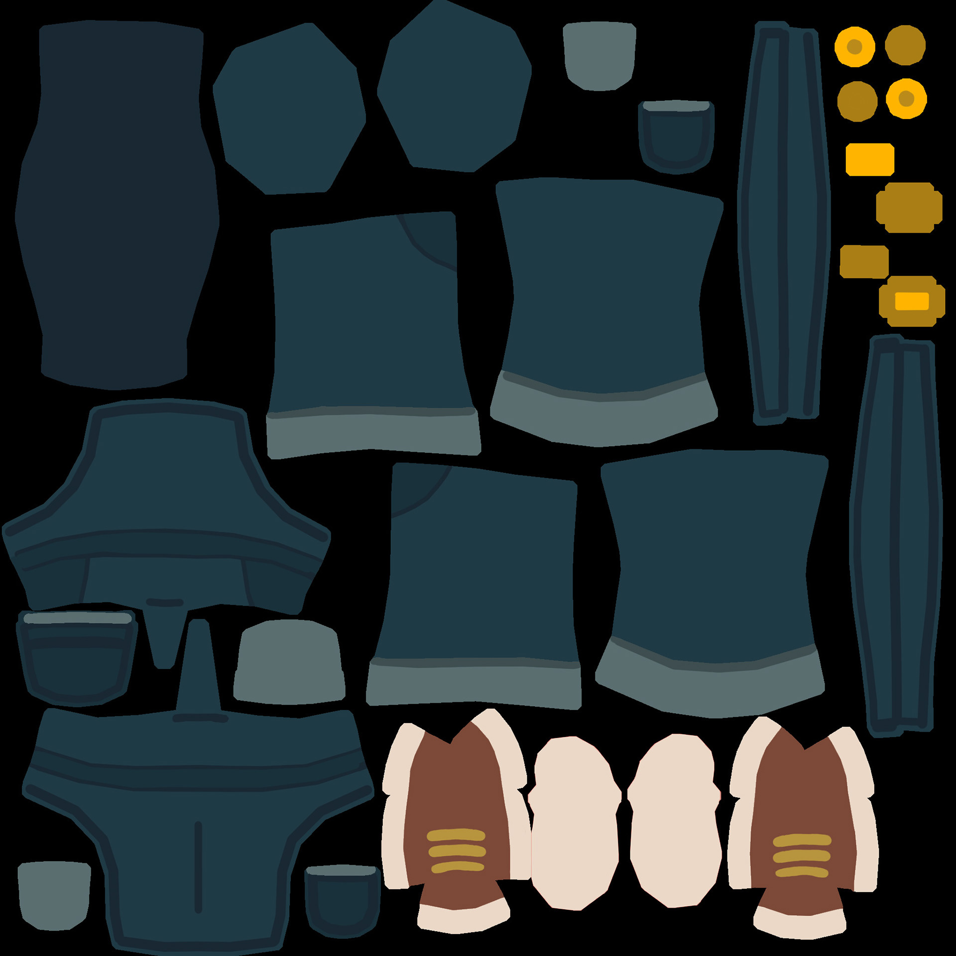 Clothing textures