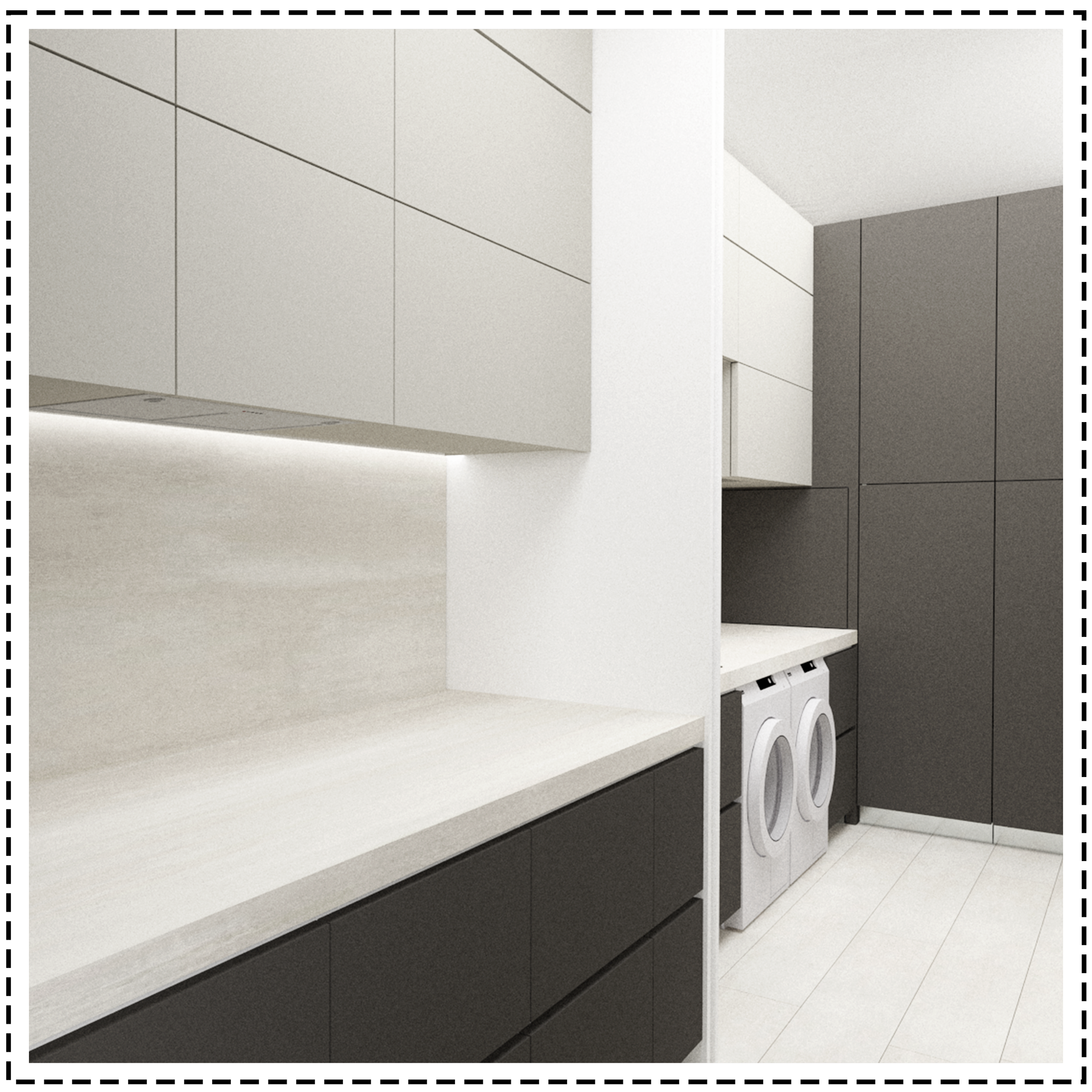 Pantry & Laundry @ Ground Floor