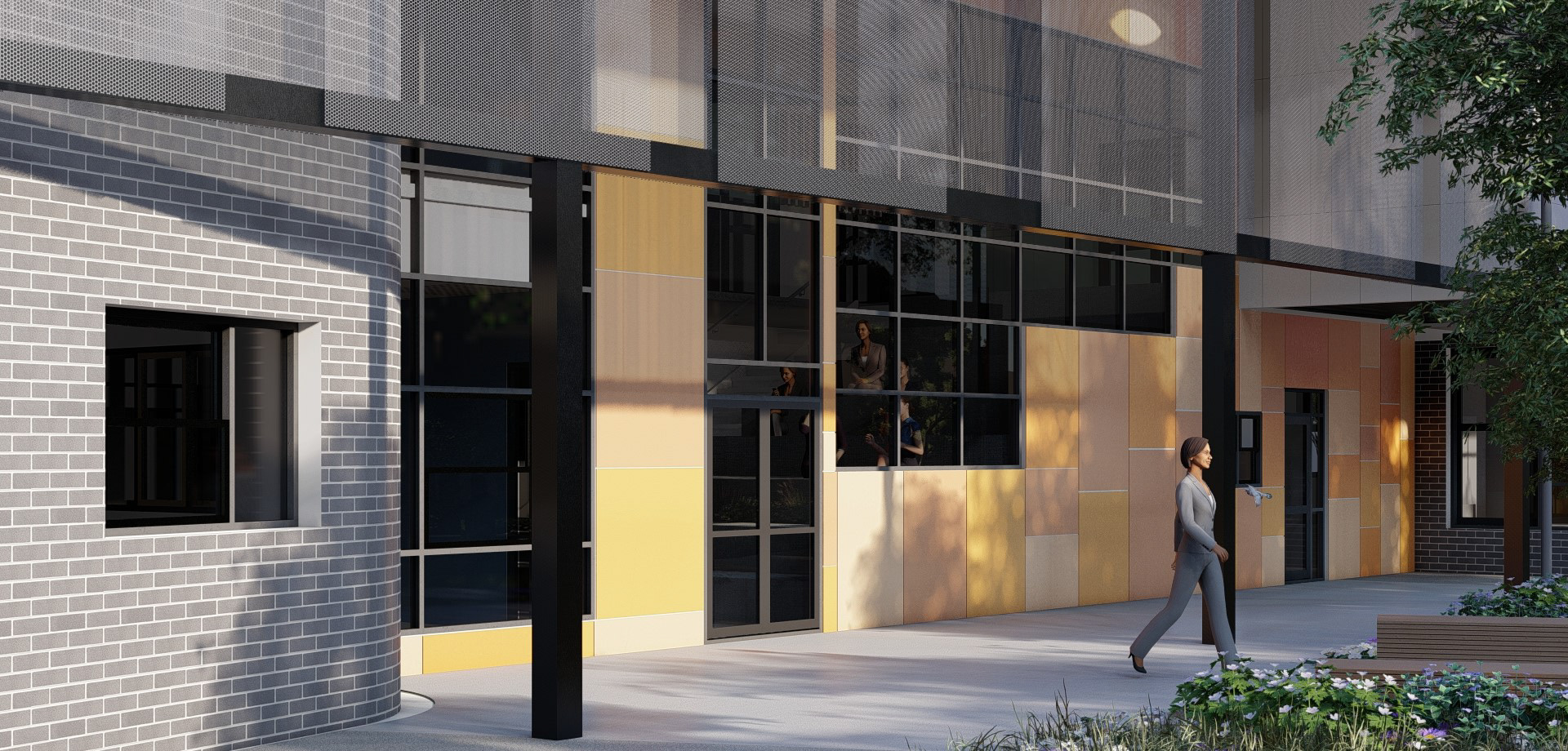 Artist's Impression of South Facade