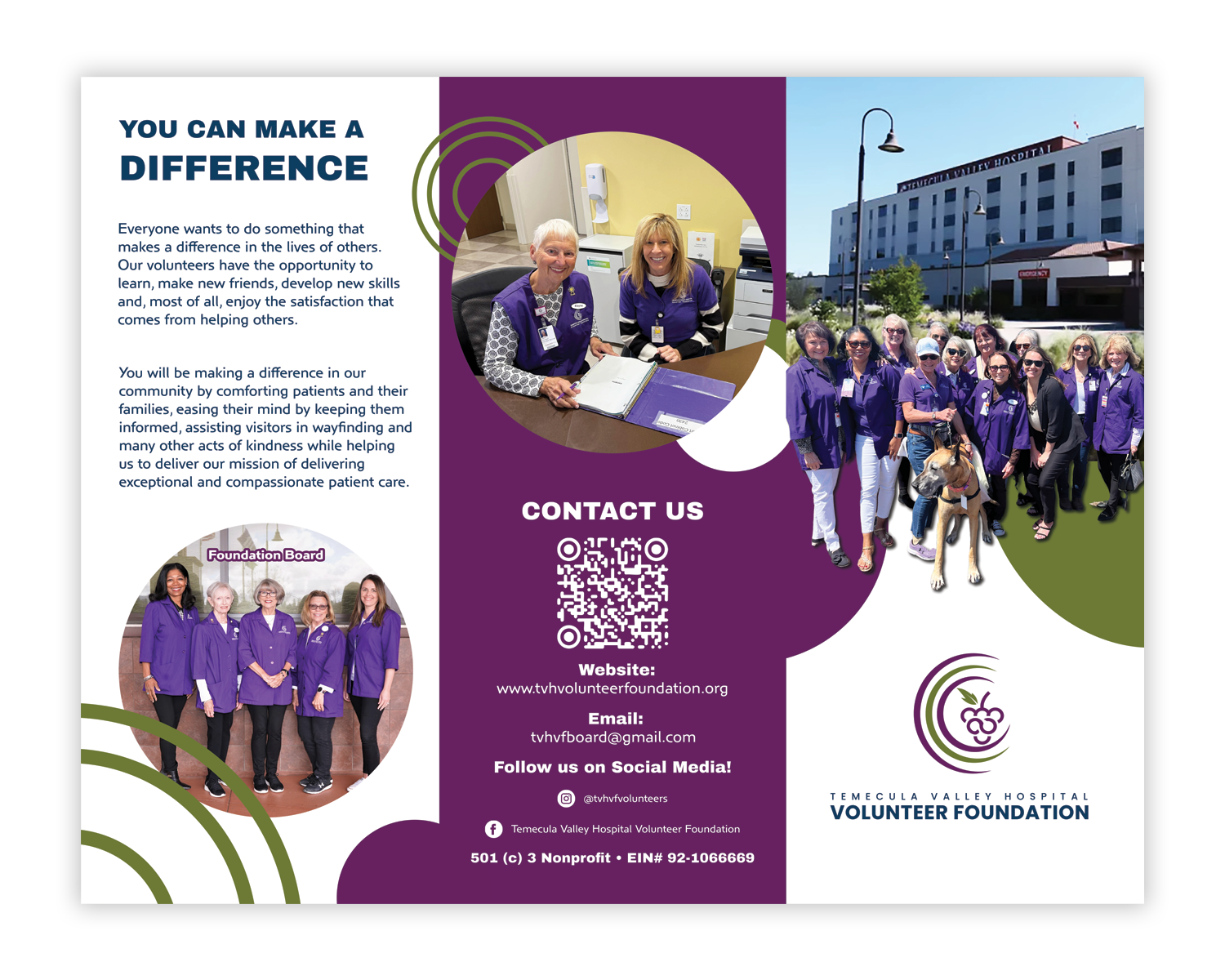 TVHVF Brochure Front, 2025.