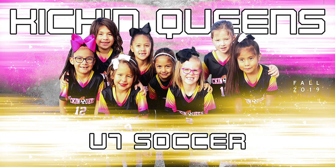 Kickin' Queens Soccer, Lubbock Soccer Association, Fall 2019