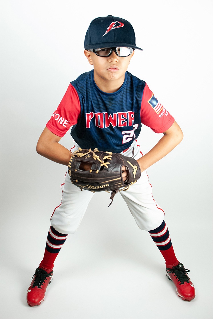 Baseball photo of my son. Team Lubbock Power.