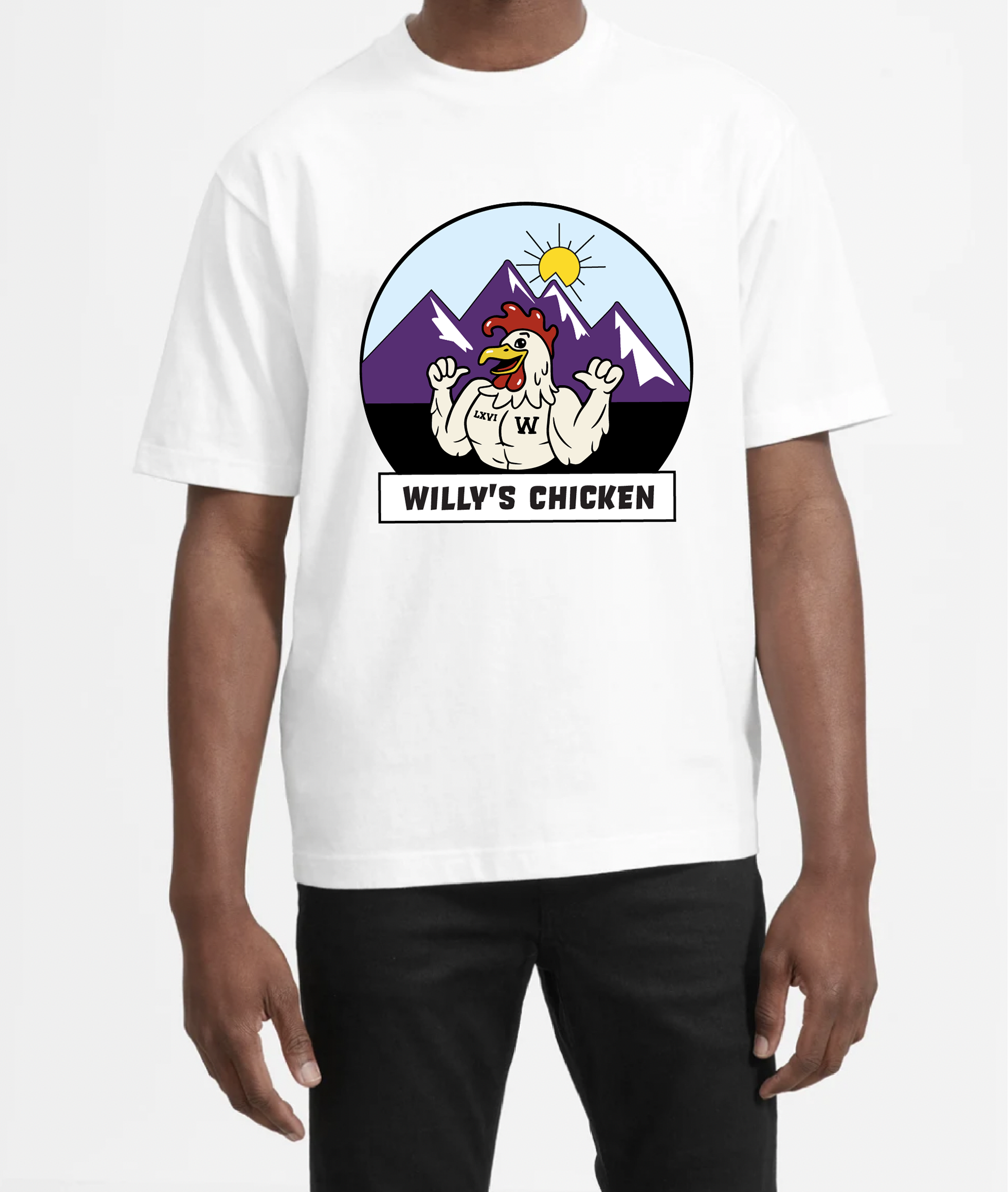 Designed apparel for a Williamstown sandwich business