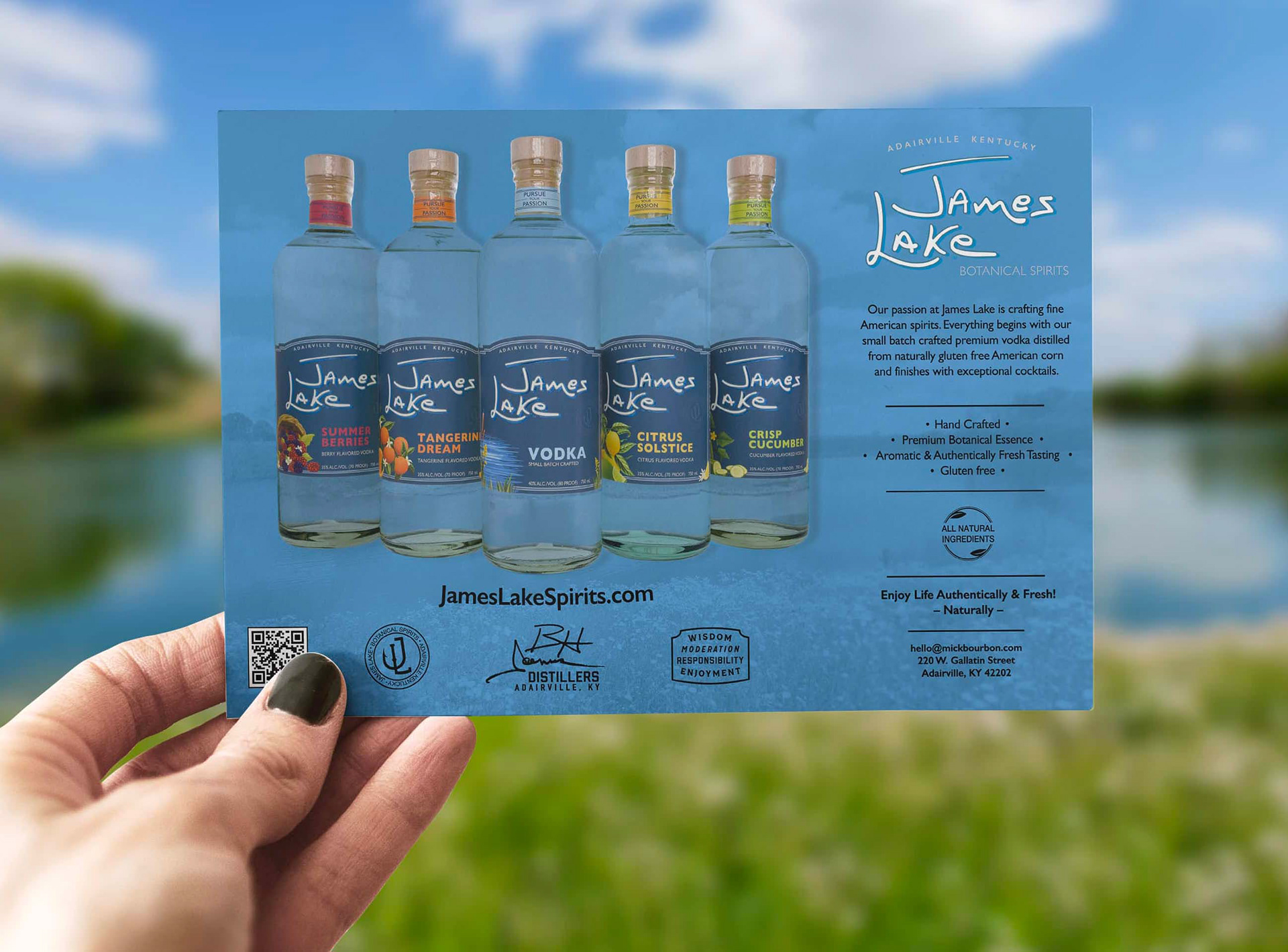 James Lake - Postcard