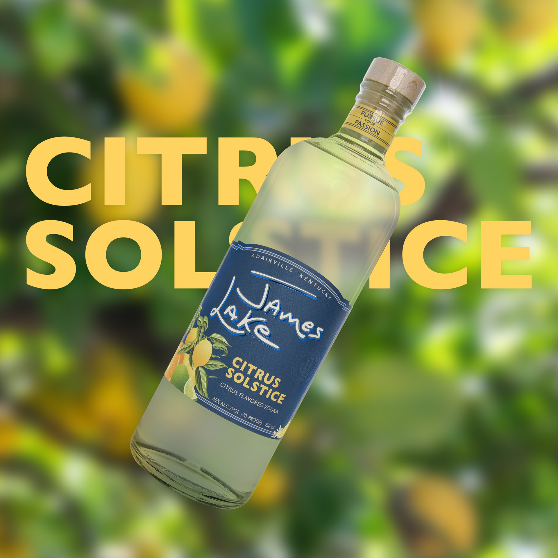 James Lake Vodka - Citrus Solstice