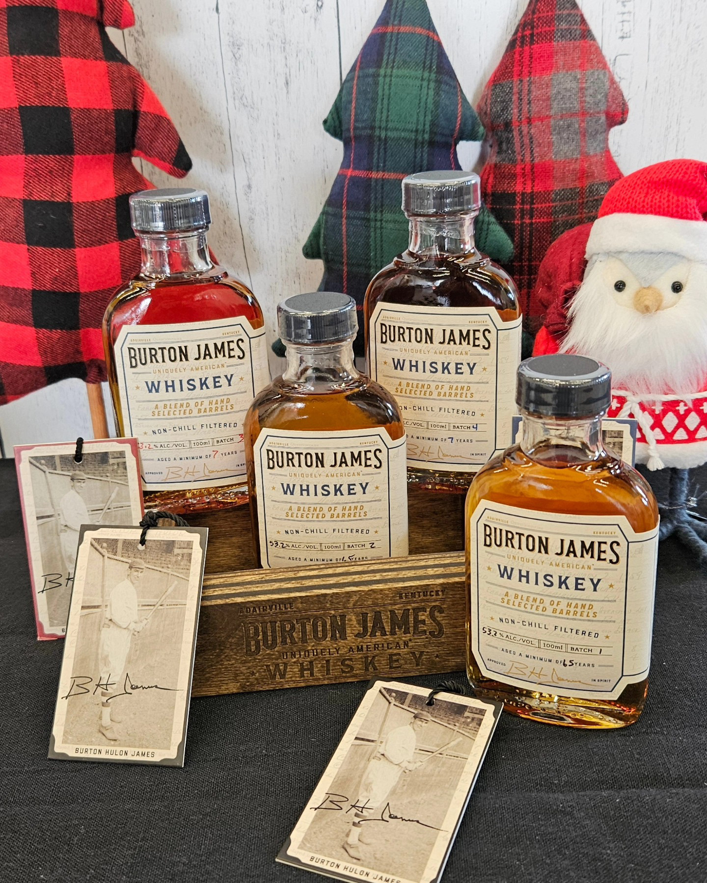Burton James Whiskey Small Bottle