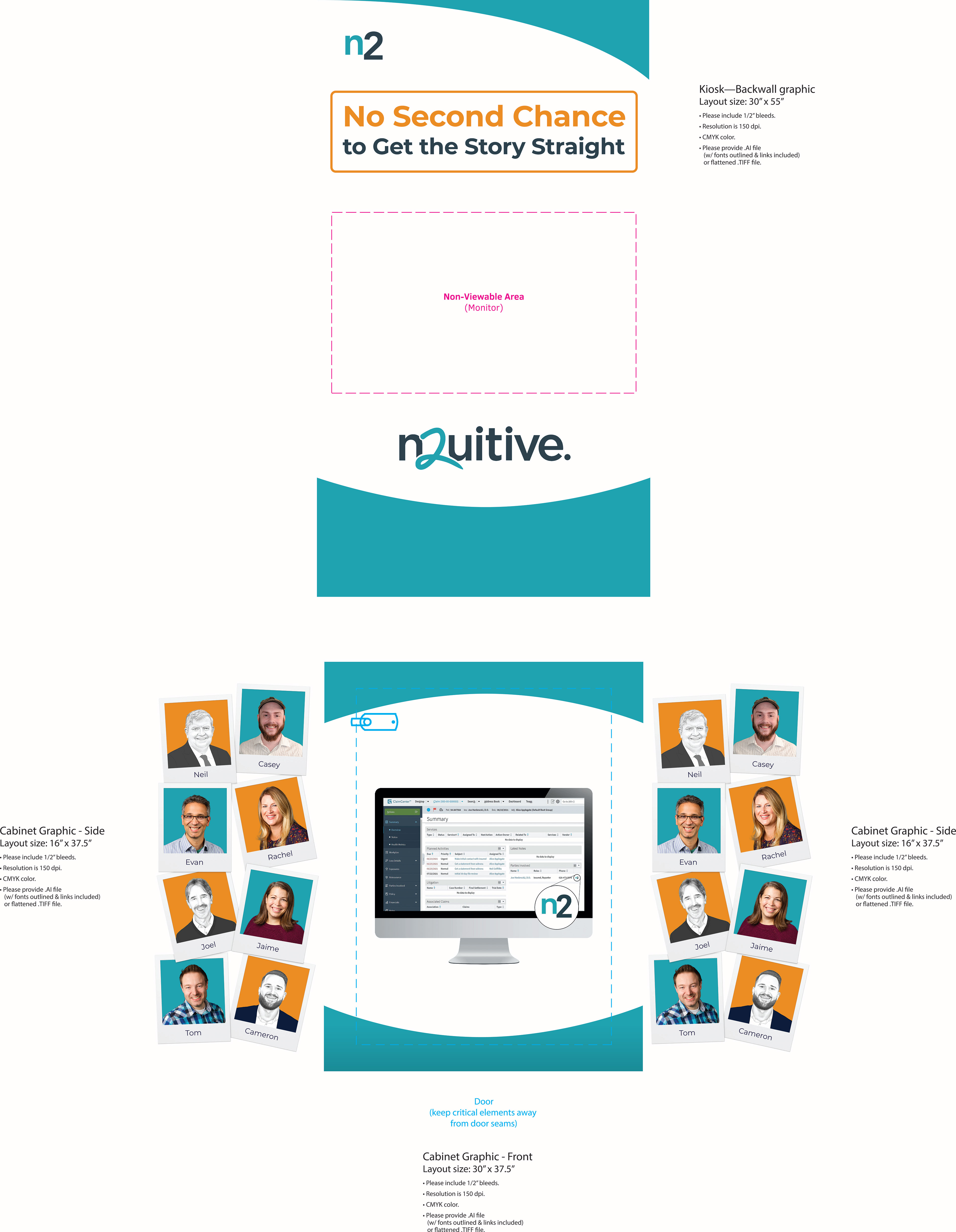 Kiosk design for n2uitive