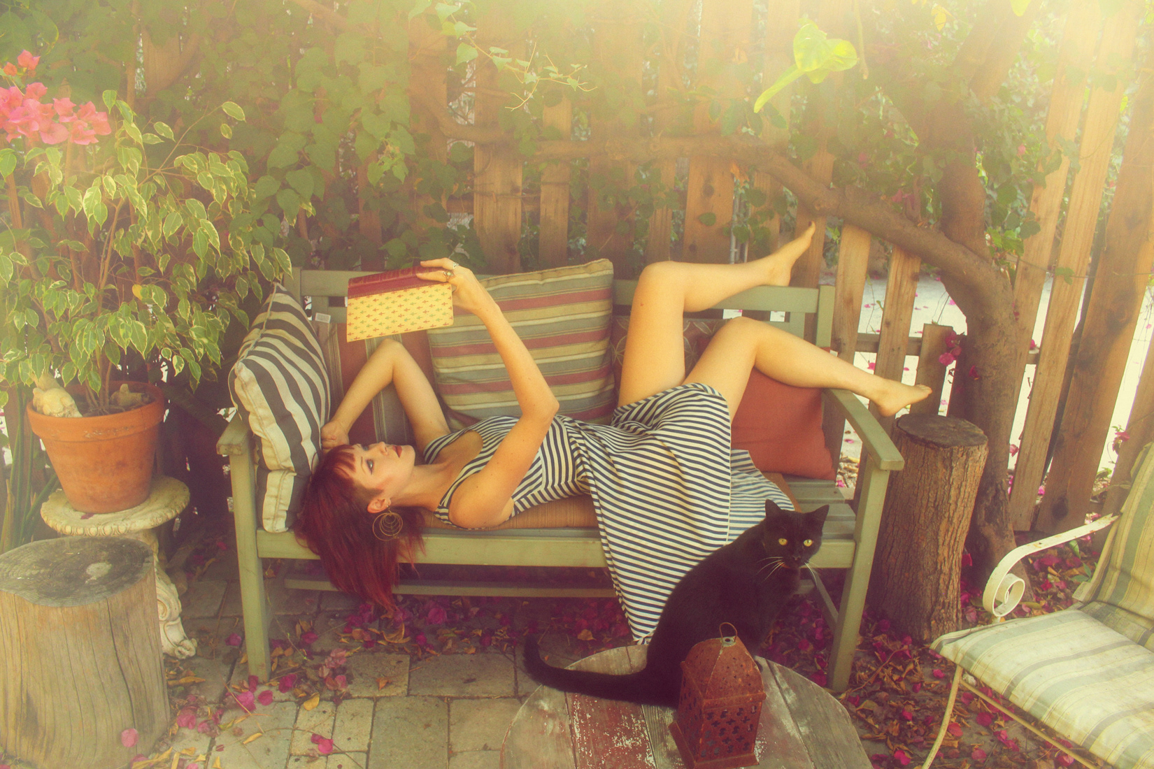 Reading (Self Portrait), Digital