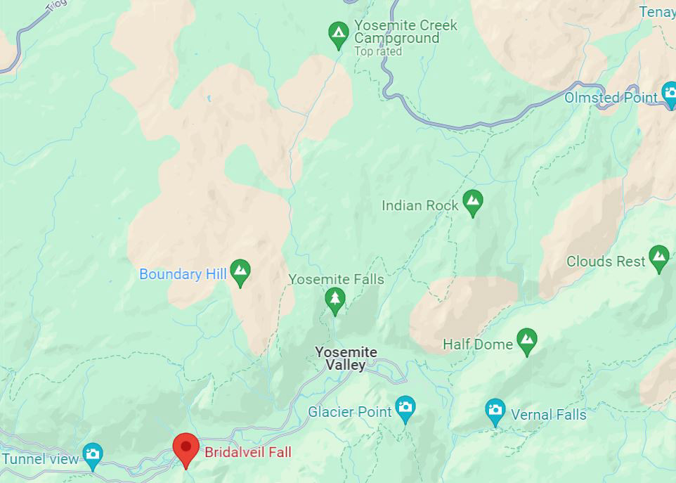 Stops In Yosemite Park