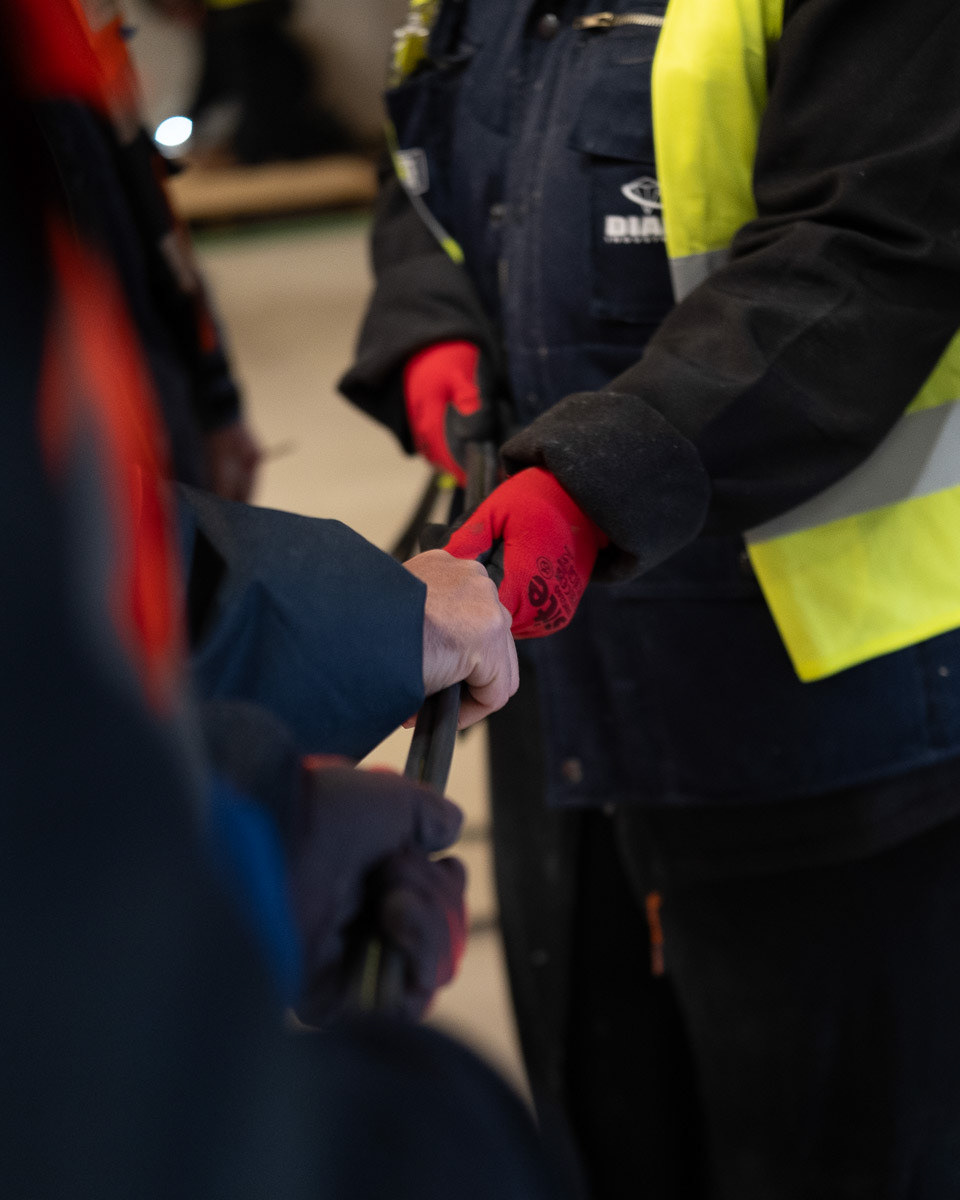 Photographie ouvrier BTP, rénovation