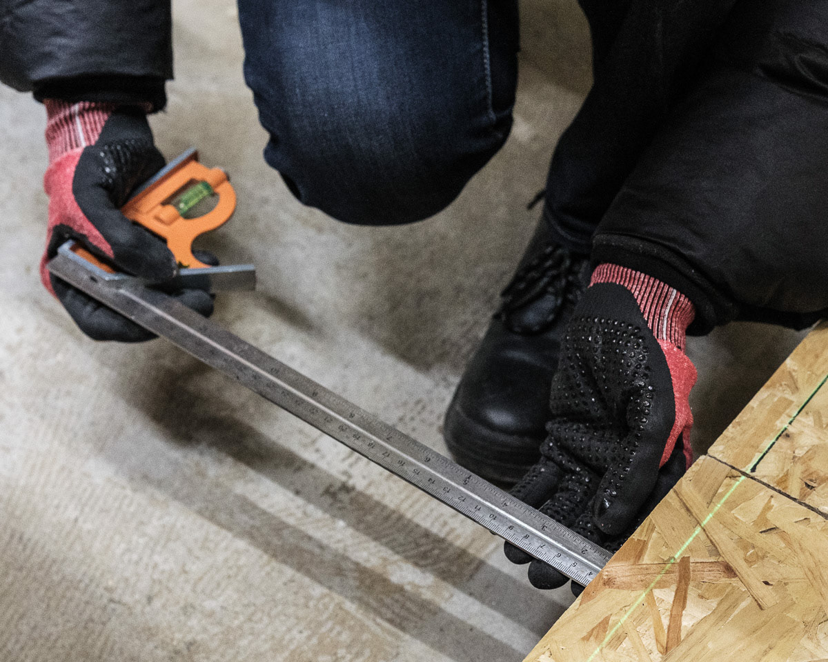 Photographie ouvrier BTP, rénovation