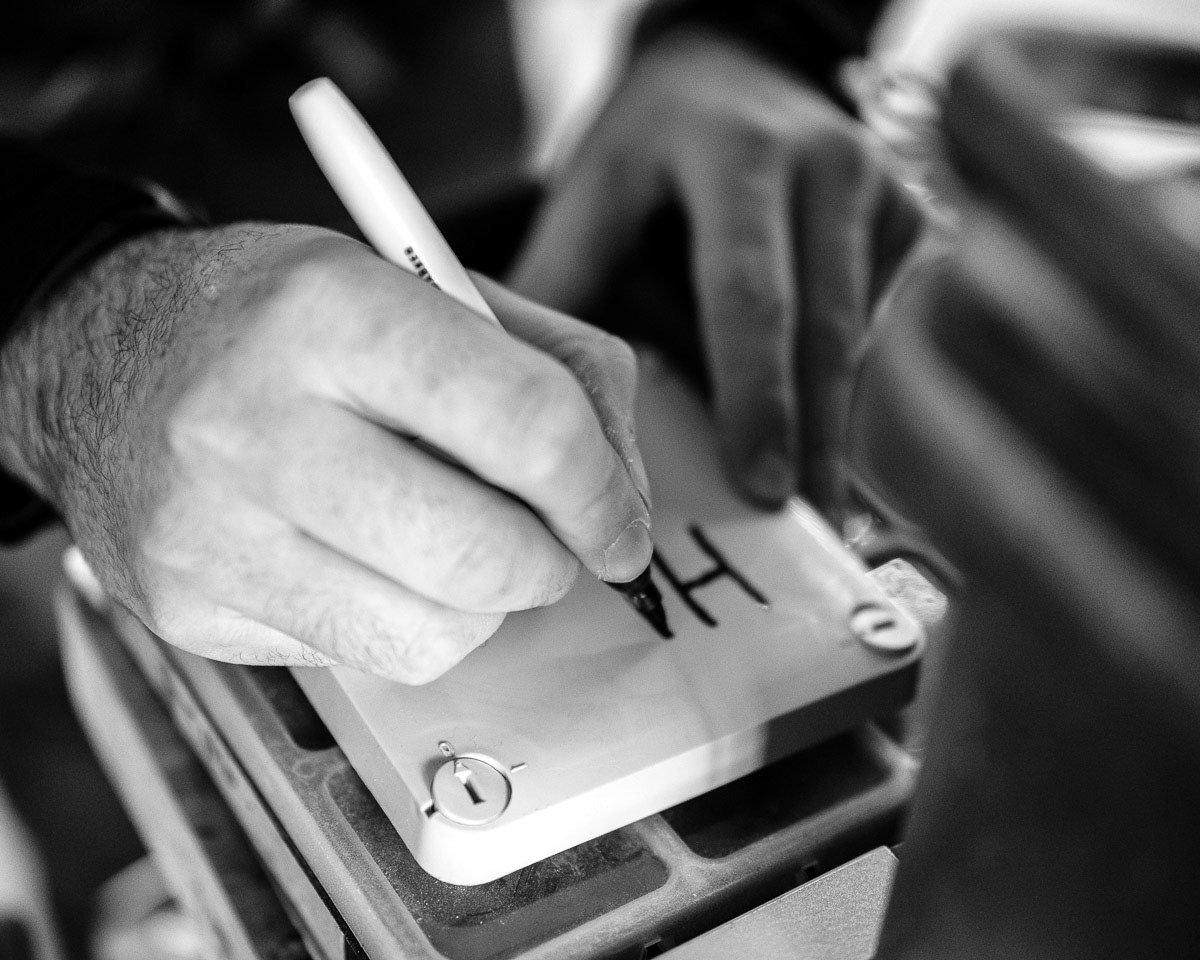 Photographie ouvrier BTP, rénovation