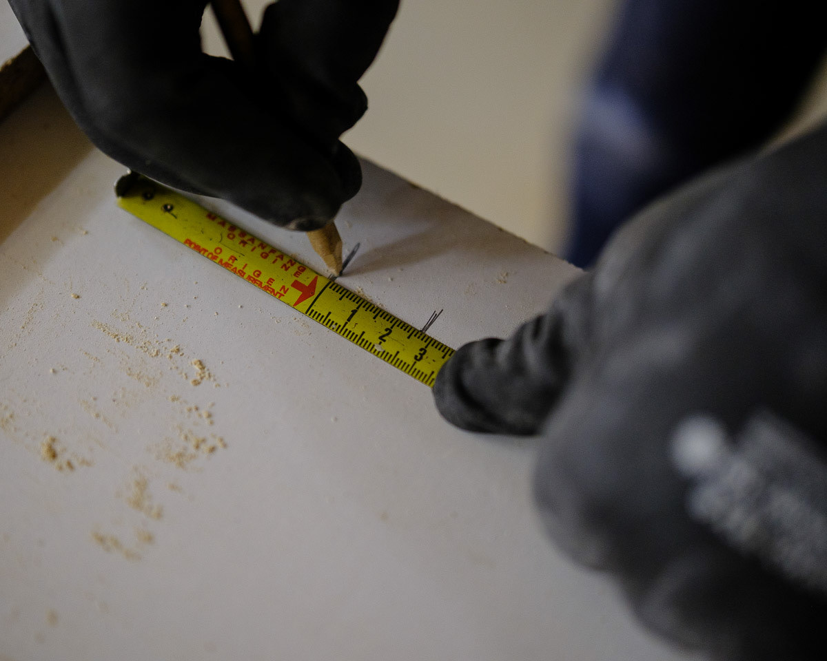 Photographie ouvrier BTP, rénovation