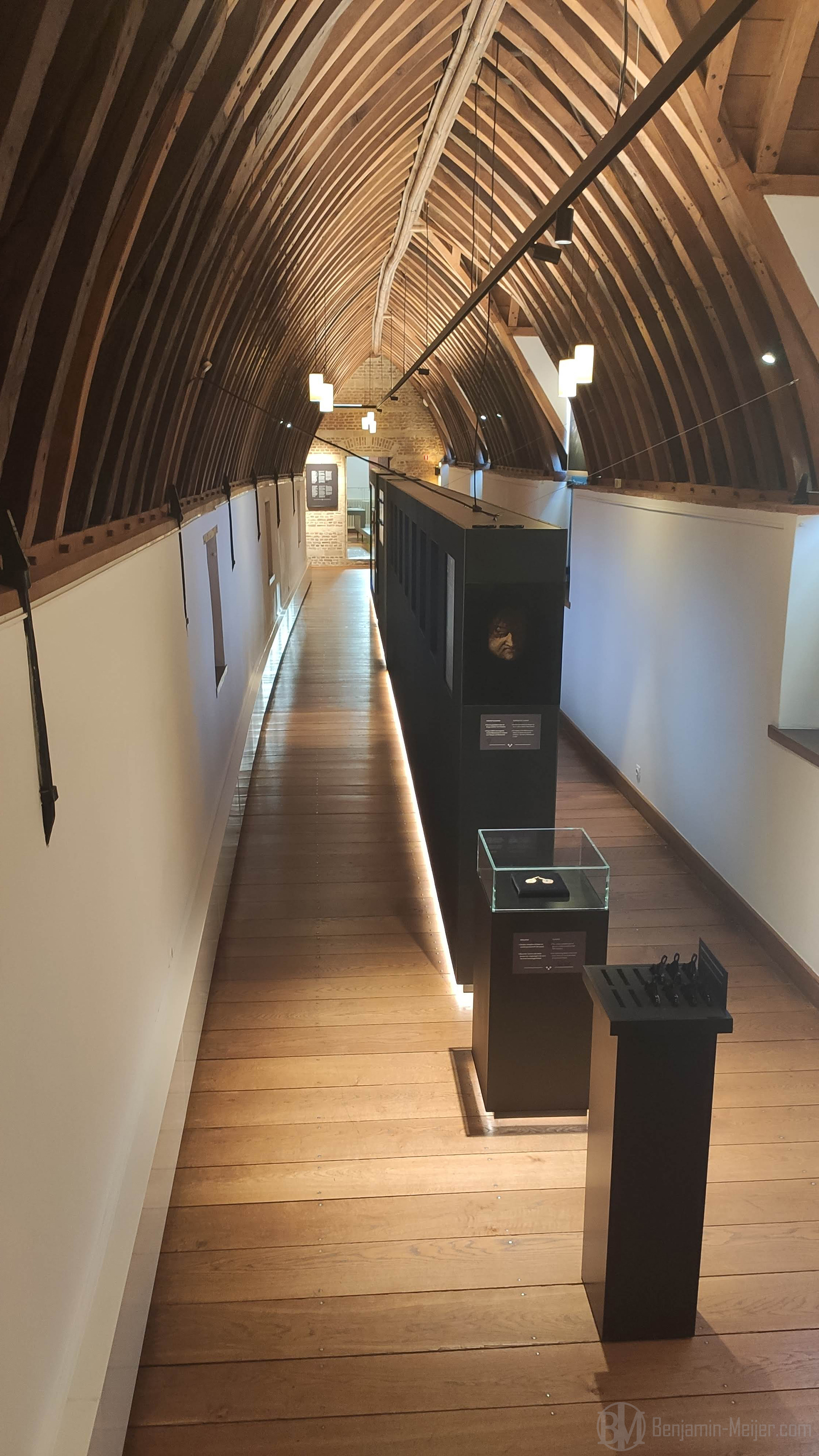 The installation has two routes viewers can choose from, one for adults, and a simplified version for kids