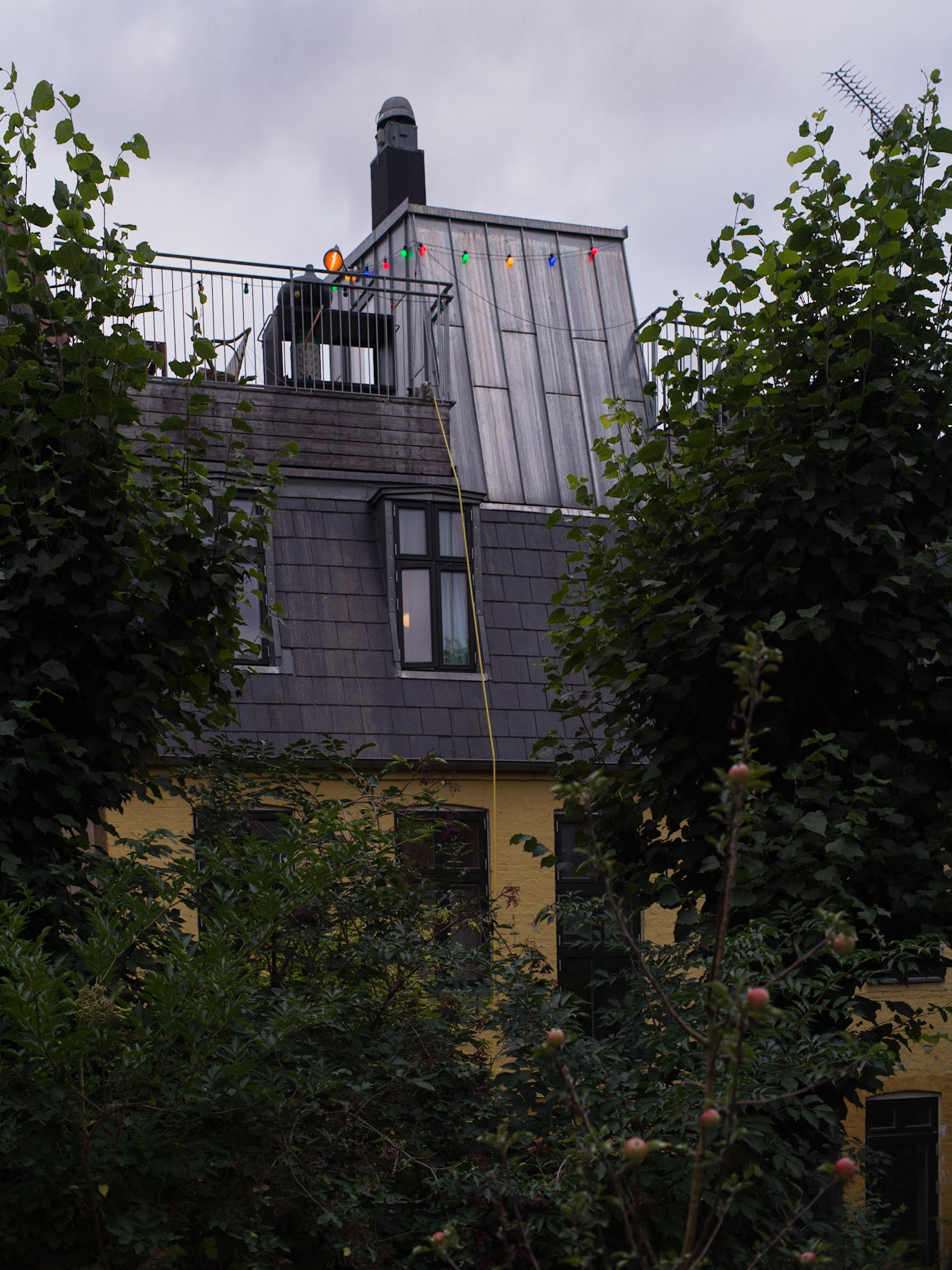Tagterrasse Stengade- Prins Jørgens Gade-Griffenfeldtsgade-Nørrebrogade