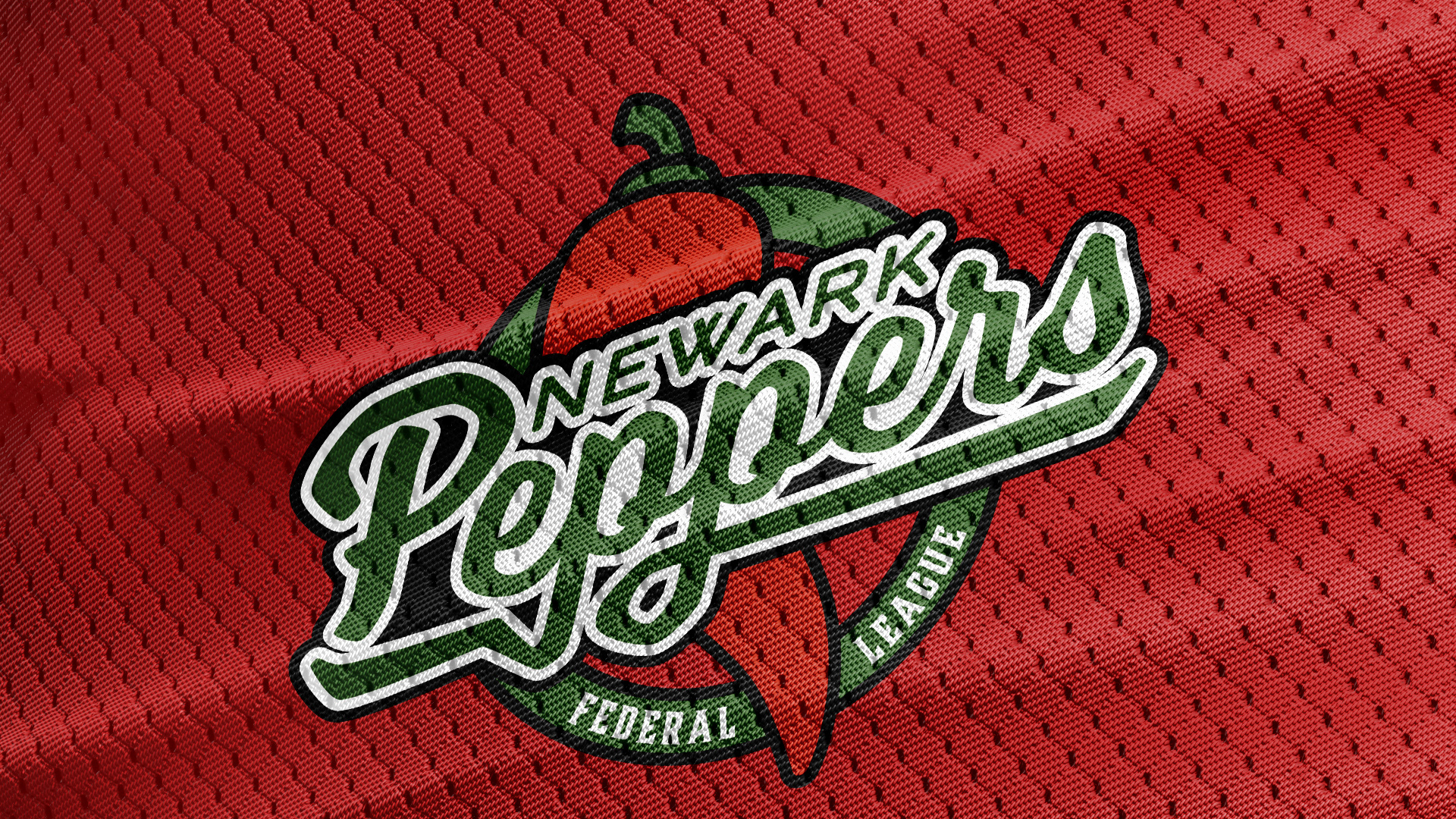Newark Peppers Jersey Mockup