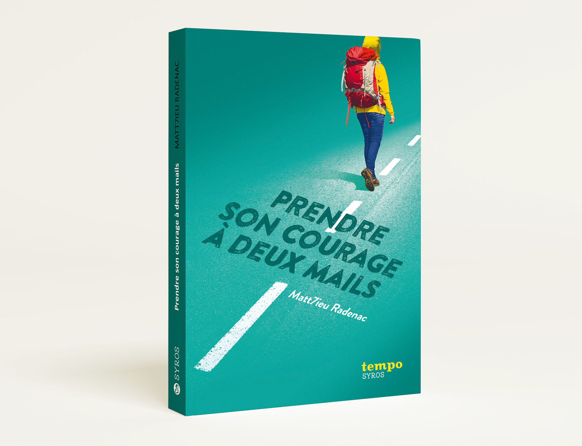 Blank Book Cover Mock-up