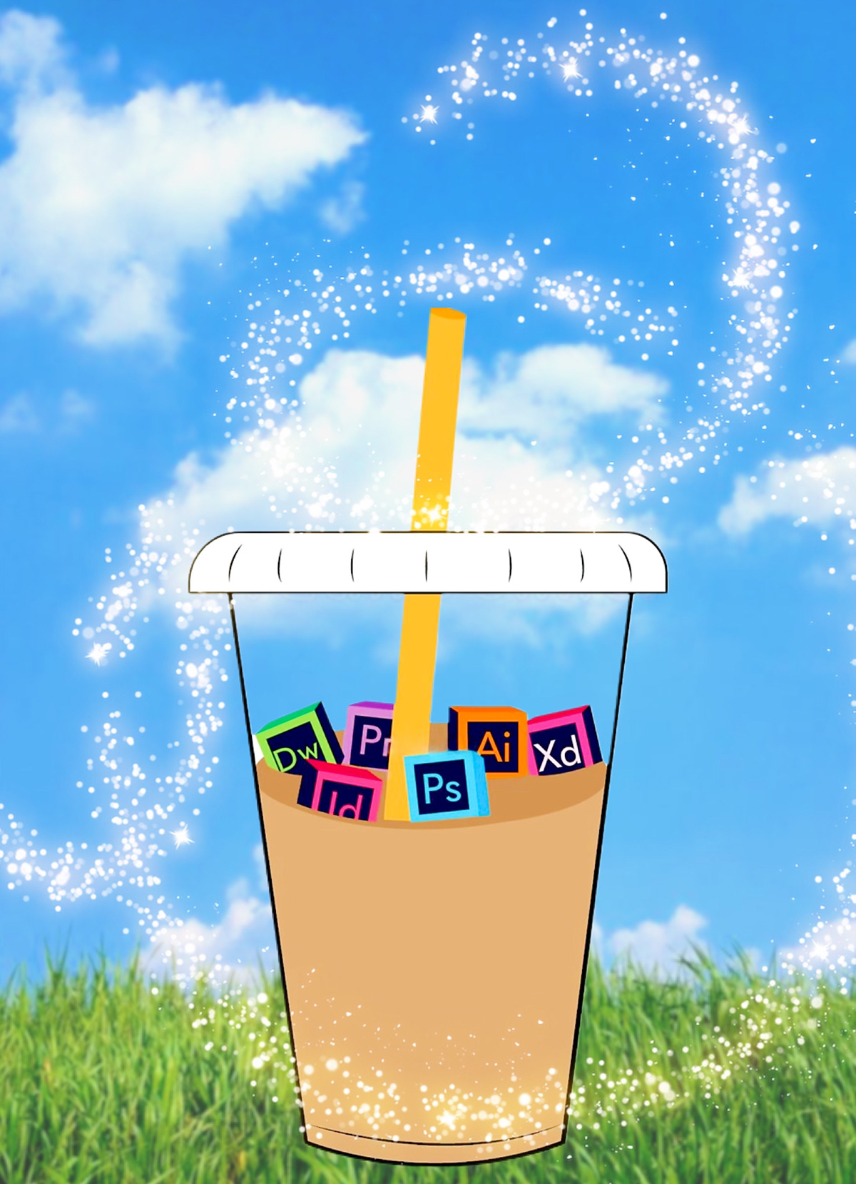 Iced Coffee & Adobe Programs