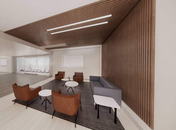 Surgery Partners Corporate Office Renovation: Waiting Render