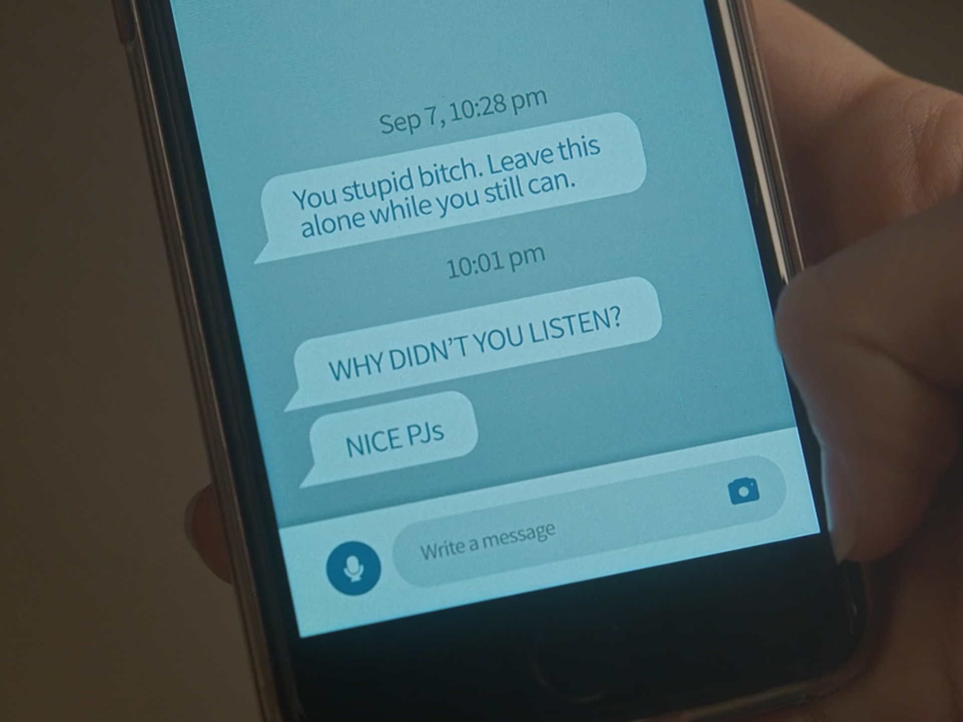 Message style app