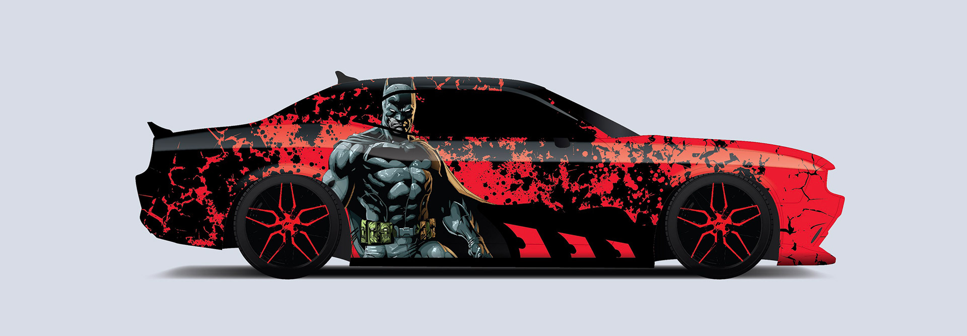 Custom wrap design and illustration