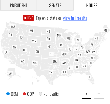 House tab; zero state