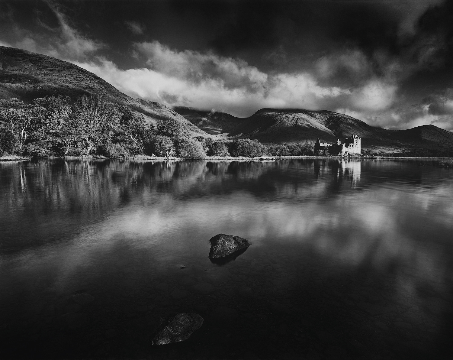 Kilchurn Castle- large format Intrepid field camera 2020