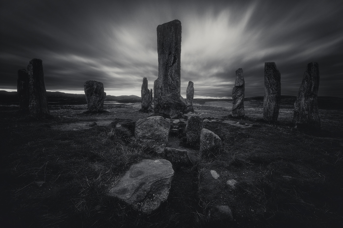 The Callanish Stones- west coast of Lewis in the Outer Hebrides 2020