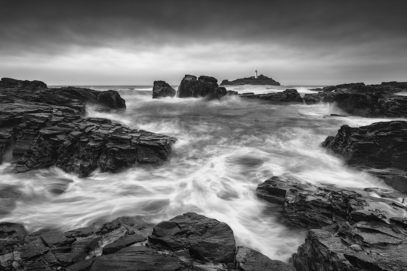 Godrevy- Storm Edouard Summer 2020