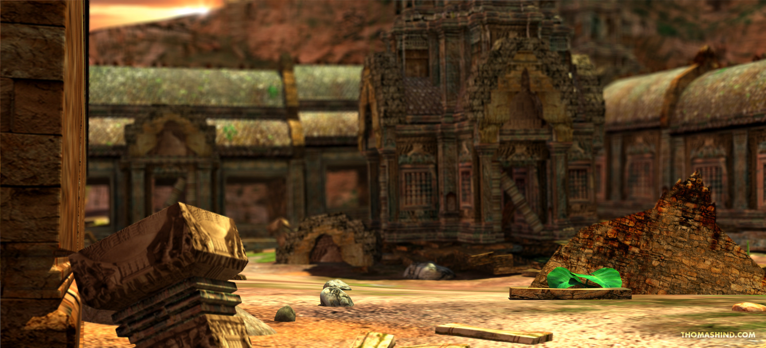 Jayavarman's Temple (image) - Thomas Hind