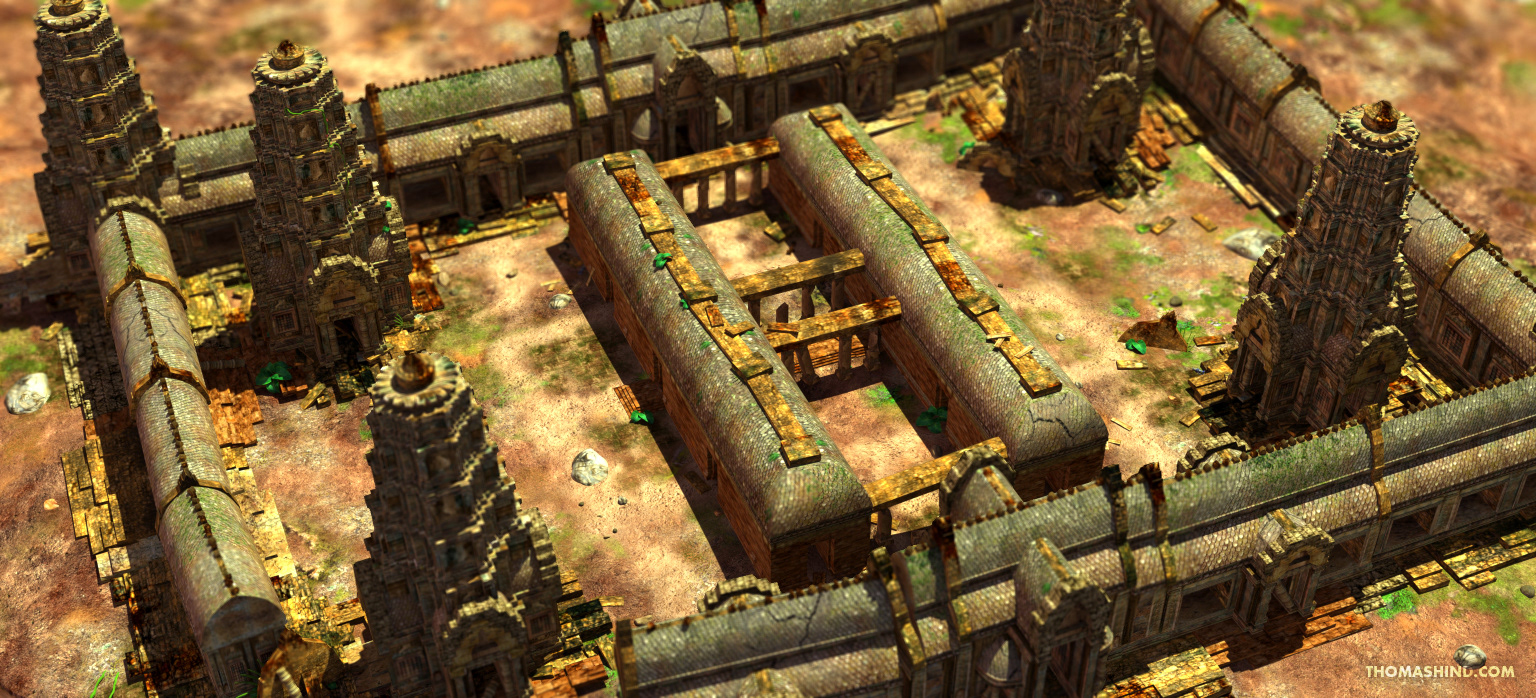 Jayavarman's Temple (image) - Thomas Hind