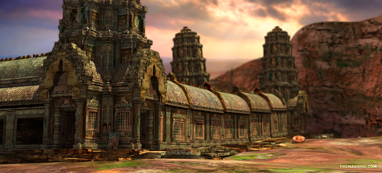 Jayavarman's Temple (image) - Thomas Hind