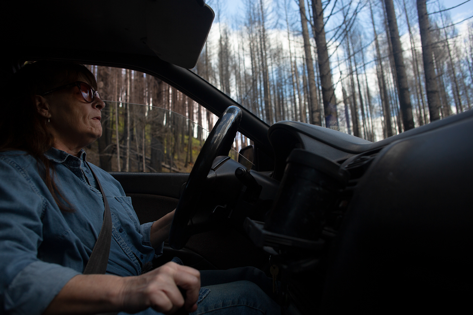 While Andrew has been working hard during the difficult months of rebuilding, Sarita has struggled with whether to stay in Blue River. “I’ve wanted to leave more than I wanted to stay,” she said, but has lately become more optimistic about staying here.