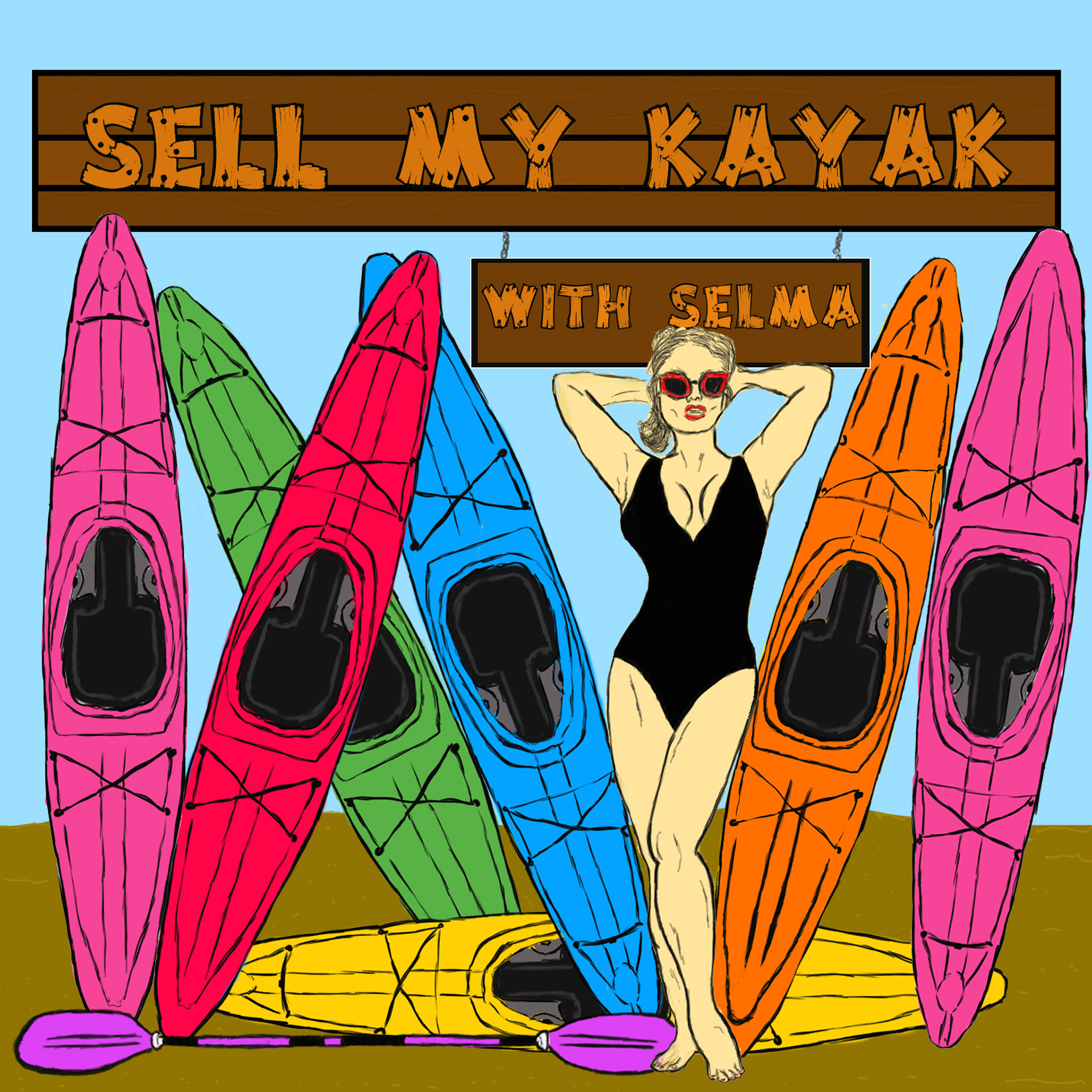 "Sell My Kayak" with Selma Hayek