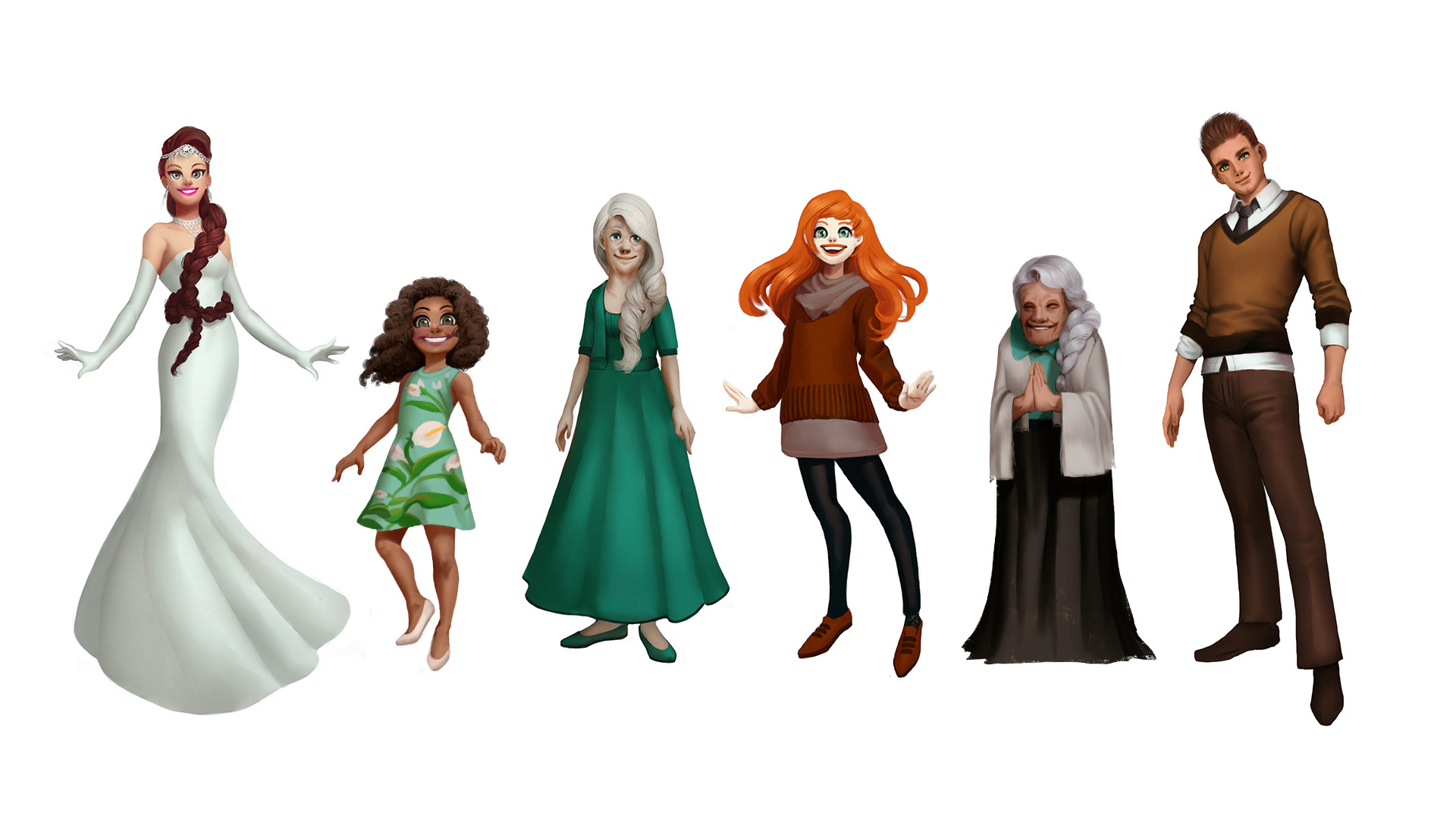 Character Design Lineup