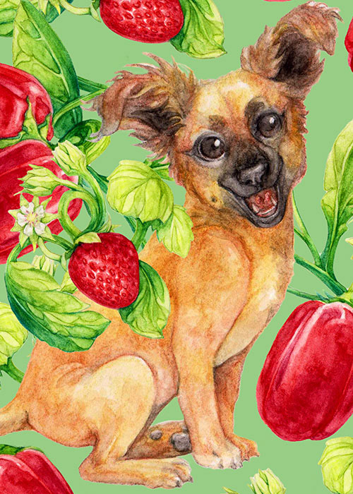 Puppy - Watercolor