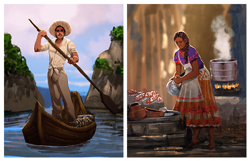 Character Introduction. Interacting with Environment