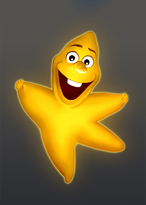 Olaf from Frozen as a Star - Semi-Realism Toon