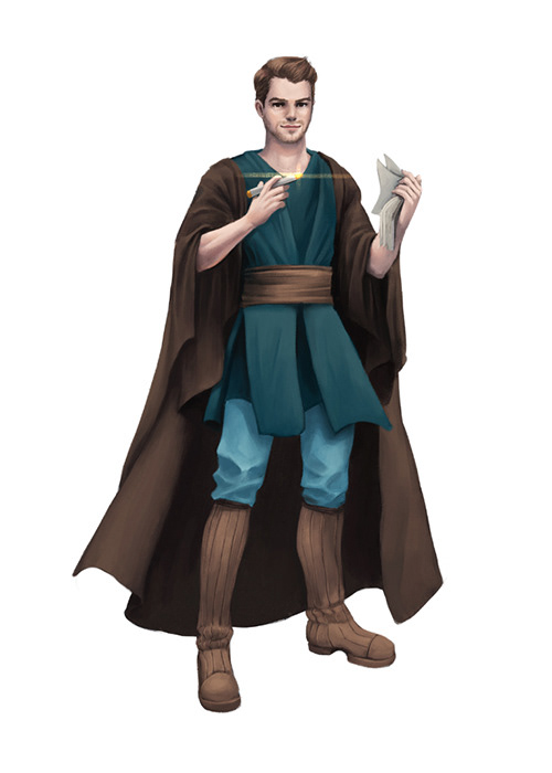 Your Friend as a Jedi Character - Semi-Realist Style