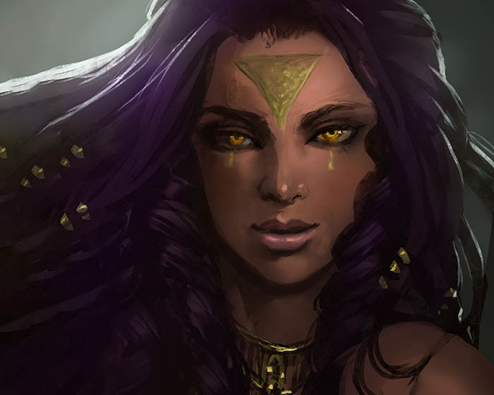 Original Character for Adrianna Serrano - Sketchy Style