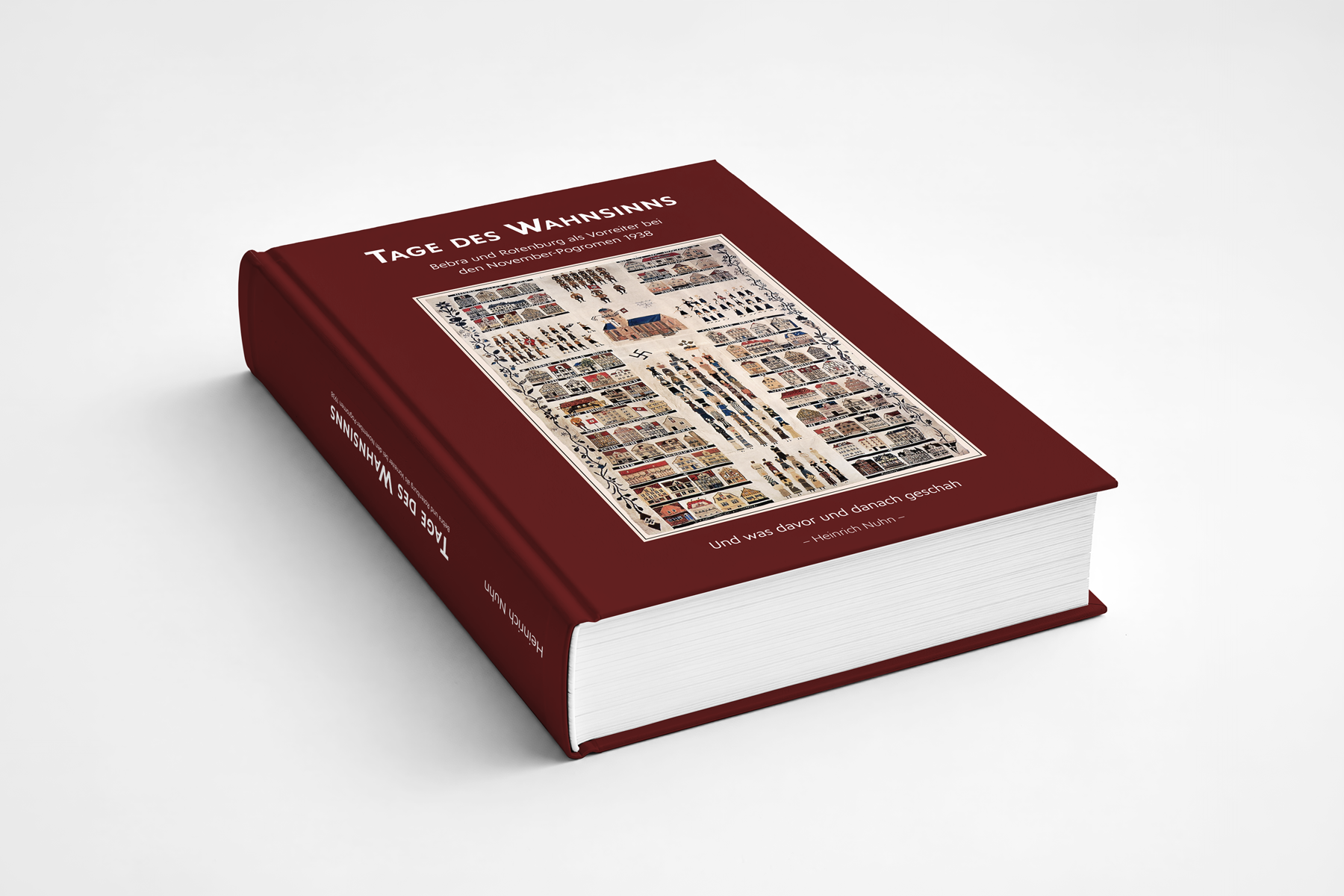 Buch mit Hardcoverbindung im A4-Format