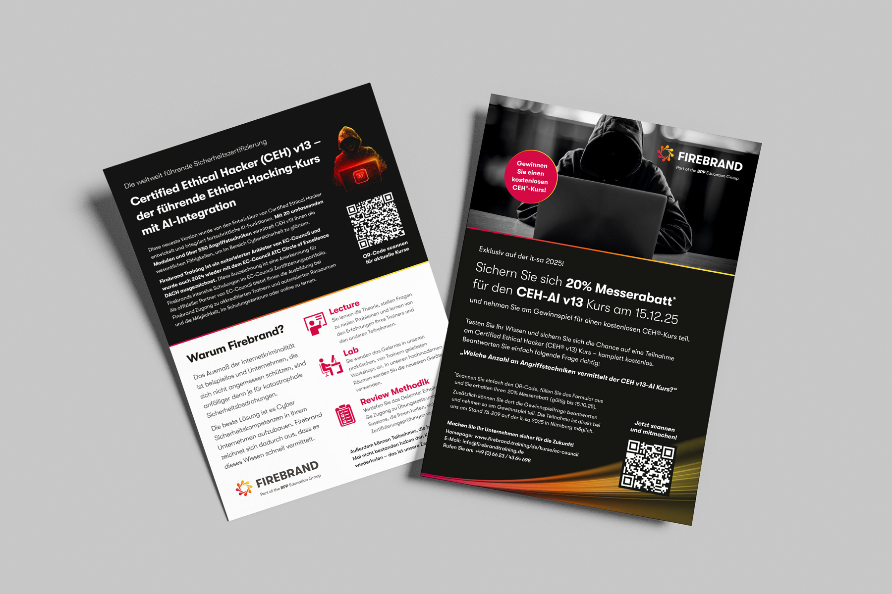 Flyer im Format DIN A5