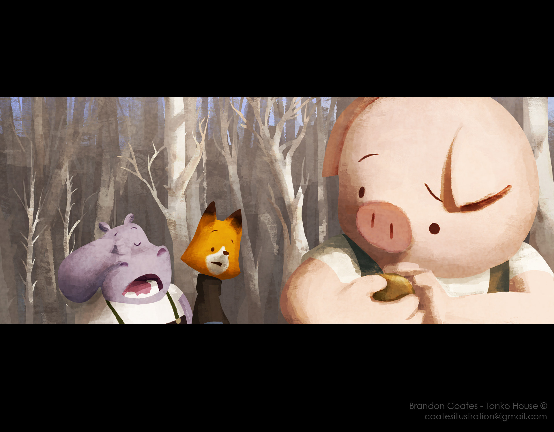 Of pigs and men – Robert Kondo & Dice Tsutsumi talk about The Dam Keeper –  Animated Views