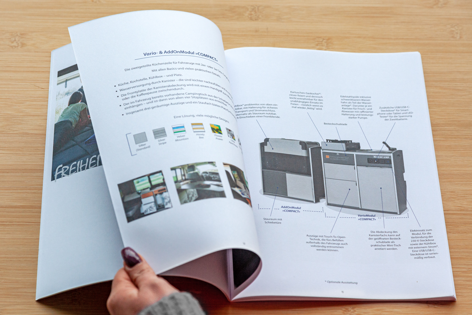 Produktkatalog: Layout und Gestaltung
