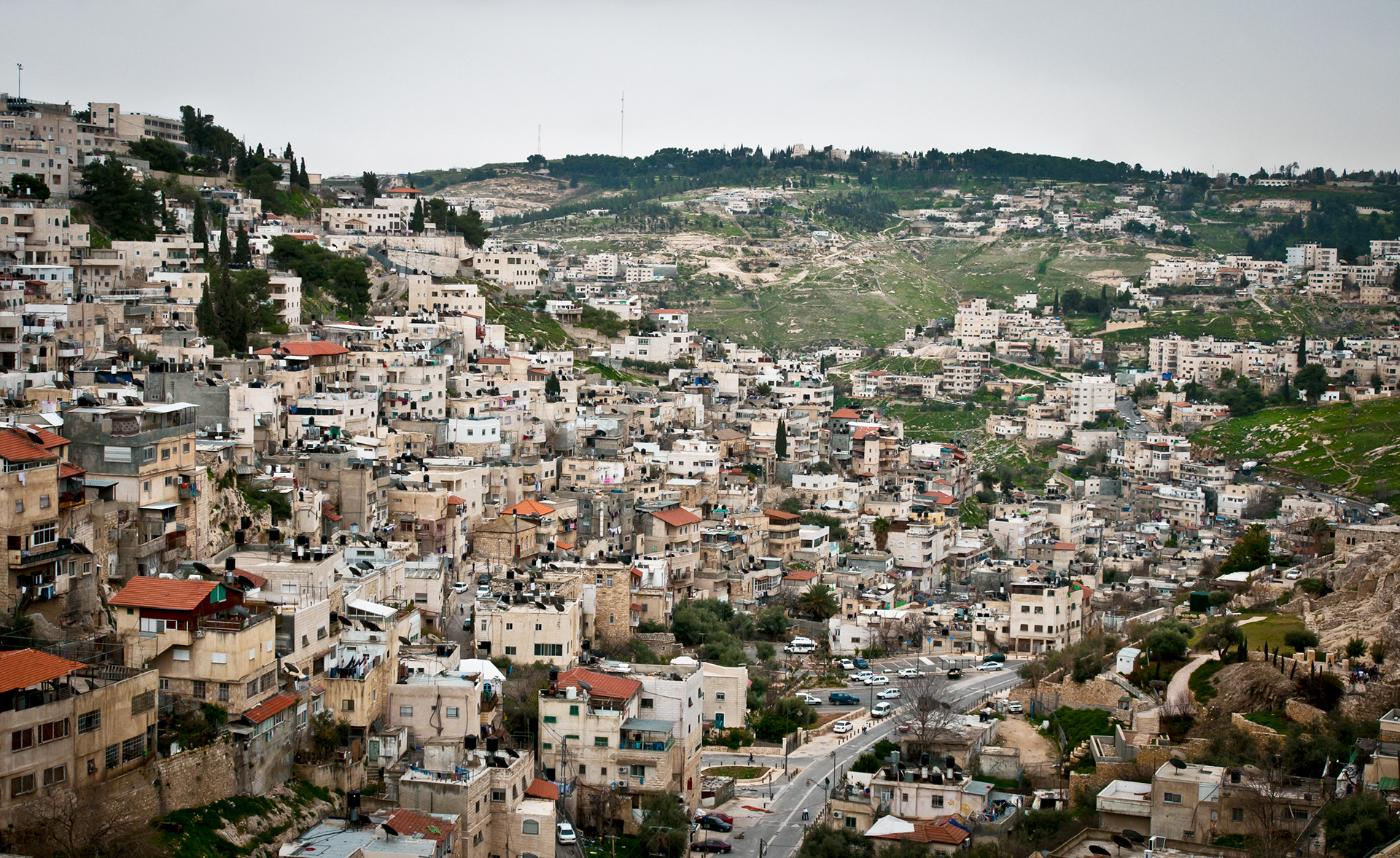 A view of Silwan, East Jerusalem