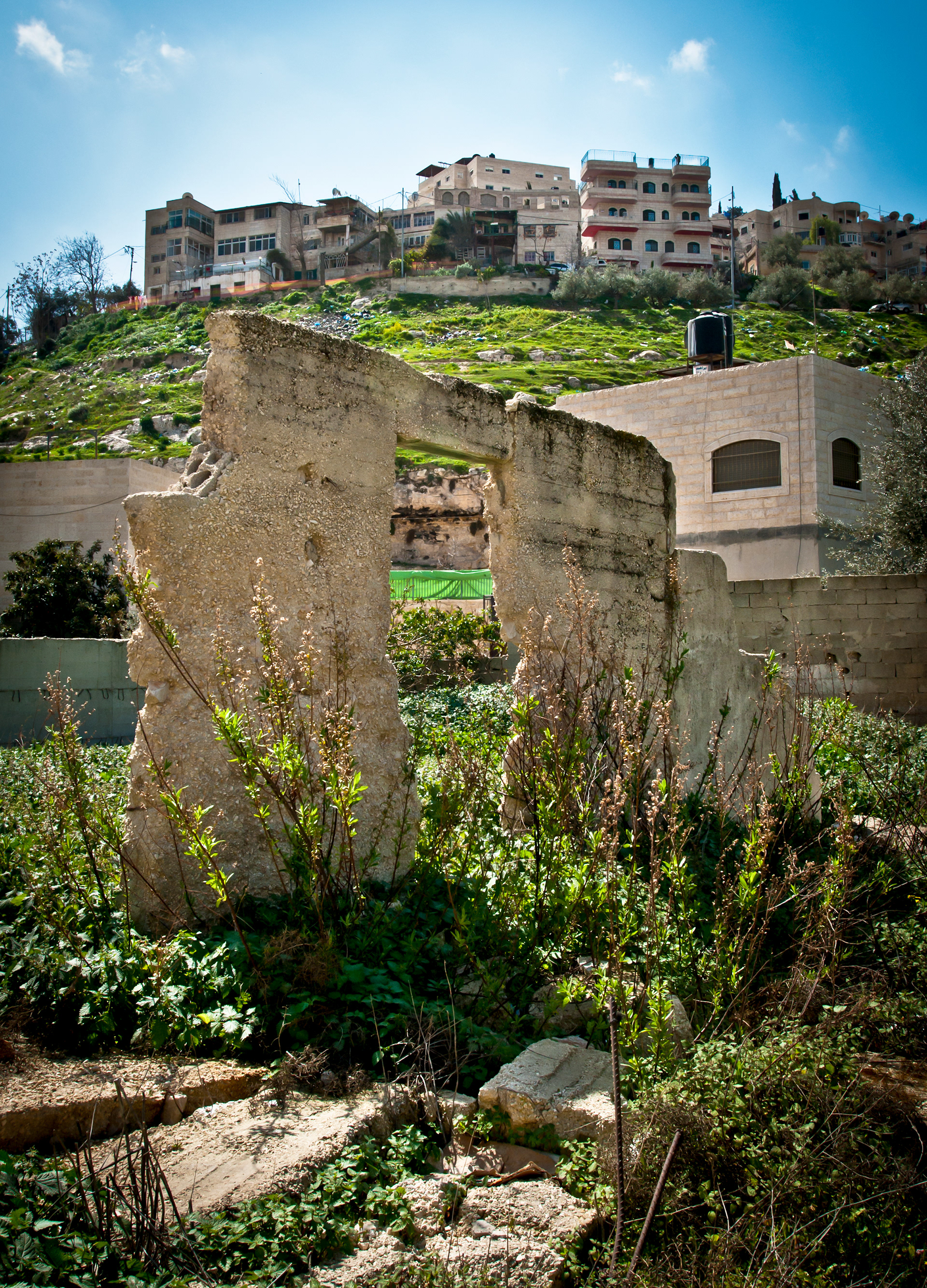 Ruins in Silwan, East Jerusalem