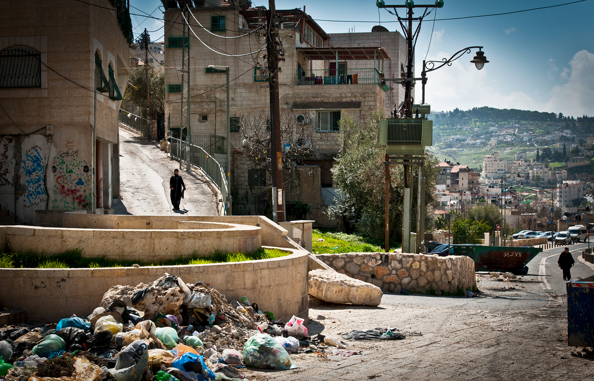 A neighborhood in Silwan